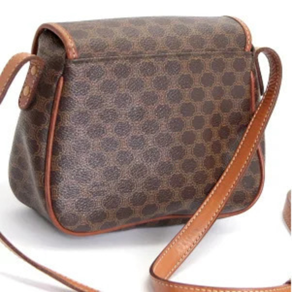 Celine Macadam Shoulder Bag Brown - Picture 2 of 6